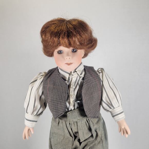 Doll Paradise Galleries Patrick Porcelain Boy Numbered Year 1996 Cindy Shafer - Picture 8 of 12